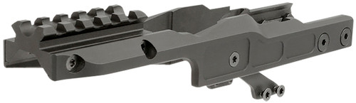 MIDWEST INDUSTRIES INC Midwest Industries MIAKALPHARDM Alpha Optic Mount Black Anodized Hardcoat Aluminum/Steel MI AK Alpha Series Handguards Compatible w/Aimpoint T2 Pattern Optics