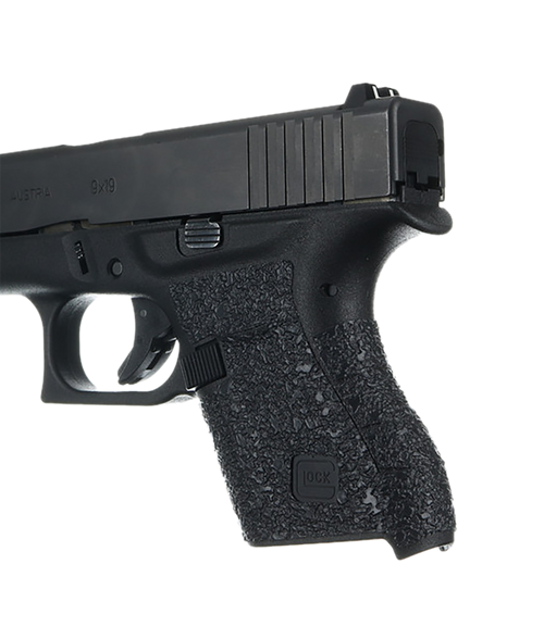 TALON GRIPS INC Talon Grips 108R Adhesive Grip  Textured Black Rubber for Glock 42