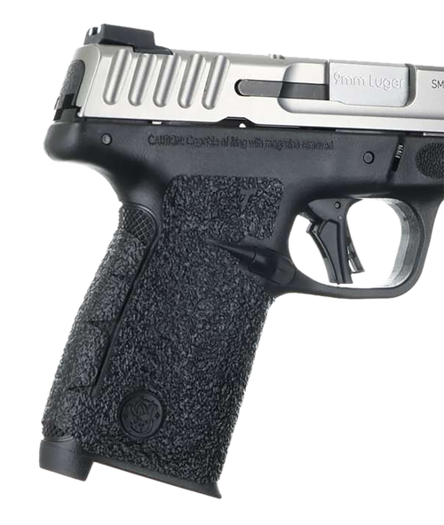 TALON GRIPS INC Talon Grips 708R Adhesive Grip  Textured Black Rubber for S&W SD, SD VE 9,40