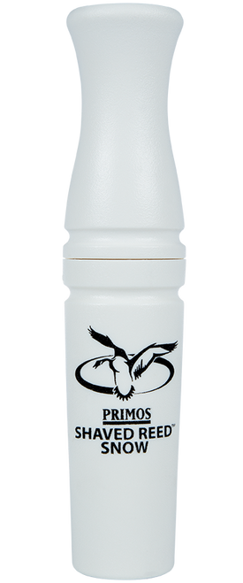 PRIMOS/REVELYST Primos 828 Shaved Reed  Open Call Snow Geese Sounds Attracts Ducks White Polycarbonate
