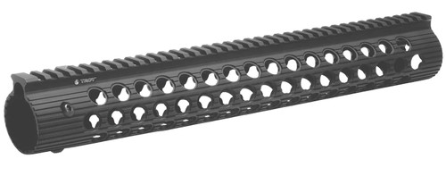 TROY INDUSTRIES INC Troy Ind STRXAL115BT01 Alpha Rail  Black Anodized Aluminum AR-15/M16 15" Long