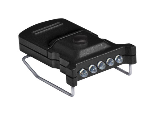 GSM OUTDOORS Cyclops CYCMHCW Micro Hat Clip Light 10 Lumens White LED Bulb Clip-On