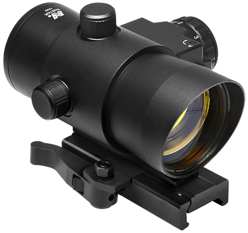 NCSTAR / VISM NcStar DLB140R 40mm Red Dot with Red Laser  Black Anodized 1 x 3 MOA Red Dot