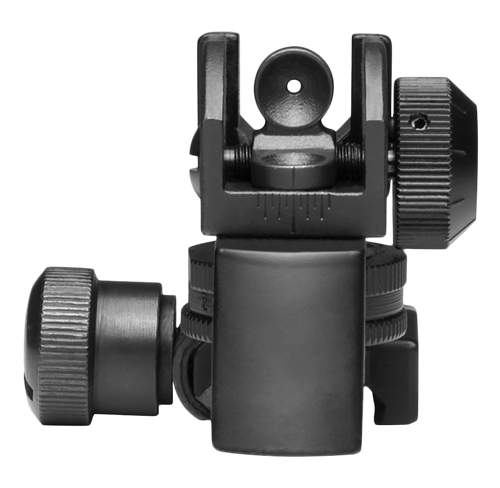 NCSTAR / VISM NcStar MARDRS AR15 Rear A2 Backup Iron Sight  Black Dual Aperture for AR-15