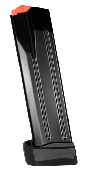 GLOBAL ORDNANCE LLC AREX 815537027822 Arex  17+2 9mm Luger Fits Delta L/X Black/Aluminum