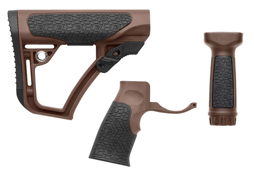 DANIEL DEFENSE INC Daniel Defense 2810206145011 Collapsible Buttstock Pistol Grip/Vertical Foregrip AR-15 Mil Spec +