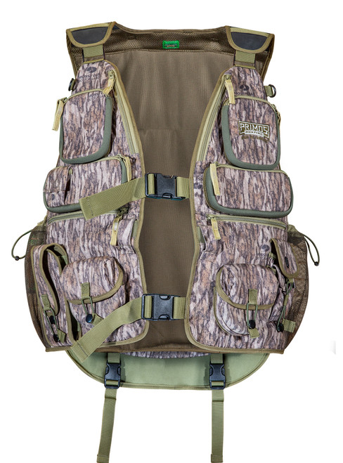 PRIMOS/REVELYST Primos 65724 Will Primos Turkey Vest Large Mossy Oak Original BottomLand Polyester