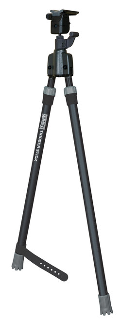 PRIMOS/REVELYST Primos 65826 Trigger Stick  Bipod made of Steel with Black & Gray Finish, QD Swivel Stud Attachment Type & Medium Height (Clam Package)