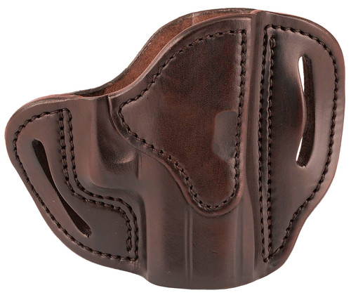 1791 Gunleather BHCSBRR BHC  OWB Size C Signature Brown Leather Belt Slide Compatible w/Glock 43/Sig P365/Walther PPK Right Hand