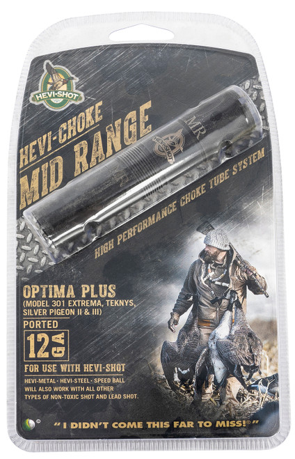 HEVISHOT/KINETIC HEVI-Shot 550124 Hevi-Choke Waterfowl Beretta Optima Plus 12 Gauge Mid-Range Ported 17-4 Stainless Steel