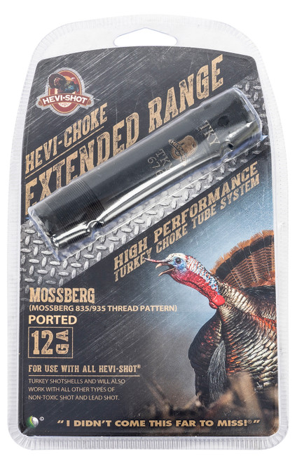 HEVISHOT/KINETIC HEVI-Shot 450127 Hevi-Choke Turkey Mossberg 835/935 12 Gauge Extended Range Ported 17-4 Stainless Steel