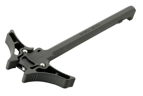 TIMBER CREEK OUTDOOR INC Timber Creek Outdoors EAMBICHT Enforcer Ambidextrous Charging Handle Stealth Tungsten Hardcoat Anodized Aluminum Ambidextrous Hand