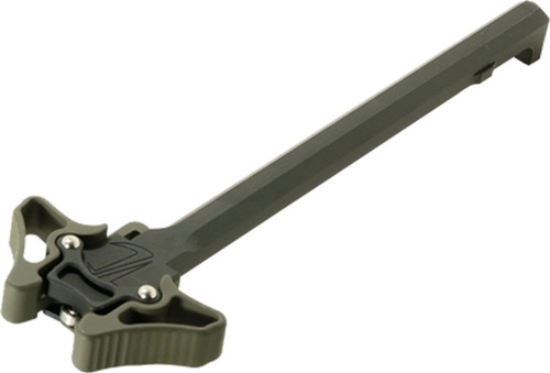 TIMBER CREEK OUTDOOR INC Timber Creek Outdoors EMAMBICHOD Mini Enforcer Charging Handle OD Green Billet Aluminum Ambidextrous Hand