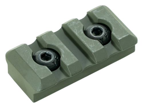 TIMBER CREEK OUTDOOR INC Timber Creek Outdoors M3SPROD M-LOK 3 Slot Picatinny Rail  OD Green Aluminum Fits AR-Platform