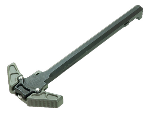TIMBER CREEK OUTDOOR INC Timber Creek Outdoors GCHF Greyman Charging Handle Forest Billet Aluminum Ambidextrous