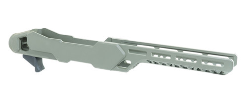 TIMBER CREEK OUTDOOR INC Timber Creek Outdoors ERC1022OD Enforcer Rifle Chassis OD Green Aluminum Fits Ruger 10/22 Compatible w/ MSR Buffer Tubes