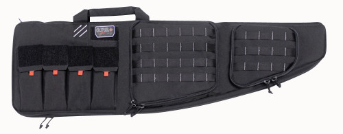 GPS BAG/GOUTDOORS(GSM) GPS Bags T42ARB Tactical AR Case 42" Black 1000D Nylon with Mag & Storage Pockets, Lockable Zippers, External Handgun Pocket & Visual ID Storage System