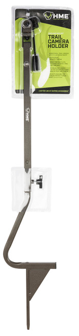 GSM OUTDOORS HME HMETCHG Ground Mount Trail Camera Holder 26"-36" High Brown Metal