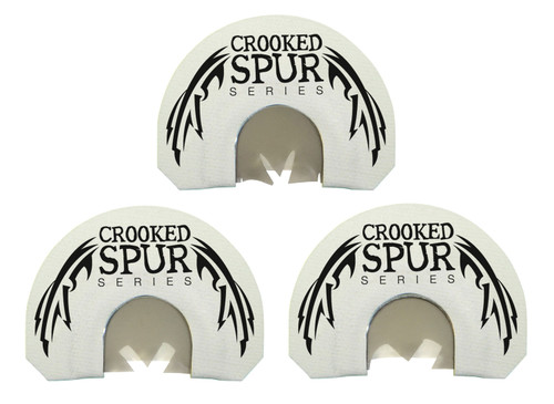 FOXPRO INC Foxpro CSGSCOMBO Crooked Spur Ghost Spur Combo Diaphragm Call, Attracts Turkey,  Triple Prophylactic Reeds