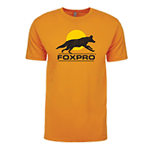 FOXPRO INC Foxpro SOS Sun Runner  Orange Cotton/Polyester Short Sleeve Small