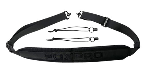 FOXPRO INC Foxpro SLINGFXPBLK Carry Sling  Black Nylon Adjustable Includes QD Attachment Points