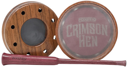 FOXPRO INC Foxpro CRIMSONTIP Crimson Tip Friction Turkey Sounds Cherry Wood
