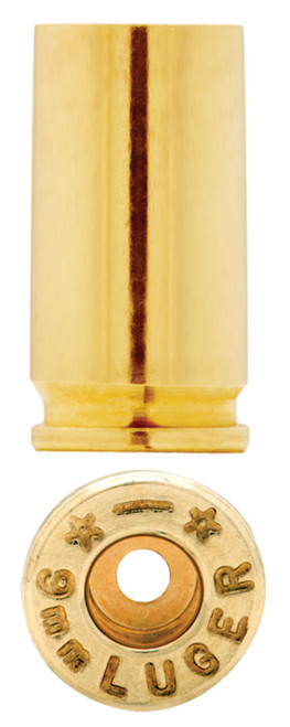 HSM/HUNTING SHACK INC Starline Brass 9EUP100 Unprimed Cases  9mm Luger Handgun Brass 100 Per Bag