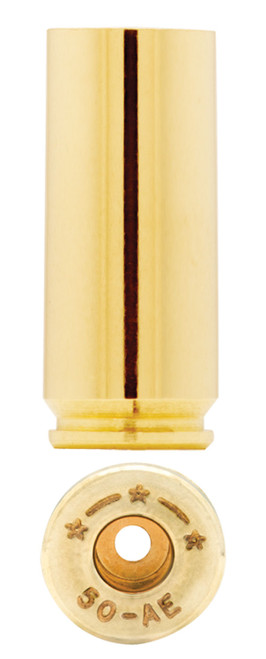 HSM/HUNTING SHACK INC Starline Brass 50AEEUP50 Unprimed Cases  50 AE Handgun Brass 50 Per Bag
