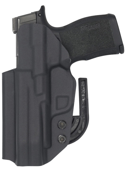 C&G ARMS (HOLSTERS) C&G Holsters 0252100 Covert  IWB Black Kydex Belt Clip Fits Sig P365XL Right Hand