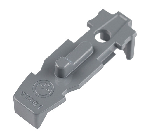 MAGPUL INDUSTRIES CORP Magpul MAG803-GRY Tactile Lock-Plate Type 1 Made of Polymer w/ Stealth Gray Finish & 1/8" Single Ridge for PMAG 10/20/30 AR/M4 GEN M3/AR 300 B GEN M3 Floor Plates/5 Per Pack