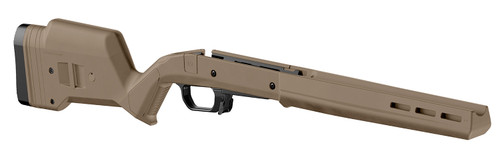 MAGPUL INDUSTRIES CORP Magpul MAG1069-FDE-LT Hunter 110  Stock Fixed with Aluminum Bedding & Adj Comb Flat Dark Earth Synthetic Savage 110 Short Action Left Hand
