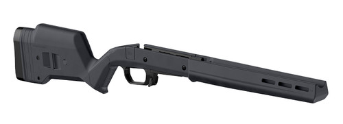 MAGPUL INDUSTRIES CORP Magpul MAG1069-GRY-RT Hunter 110  Stock Fixed with Aluminum Bedding & Adjustable Comb Gray Synthetic for Savage 110 Short Action Right Hand