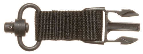 TACSHIELD (MILITARY PROD) Tacshield T6093BK QD Sling Attachment  for QD Push Button Black Webbing