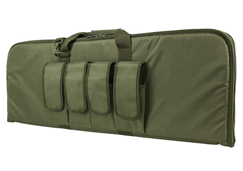 NCSTAR / VISM NcStar CVCP2960G36 2960 Carbine Case 36" OD Green Carbine w* Heavy Duty Locking Zipper