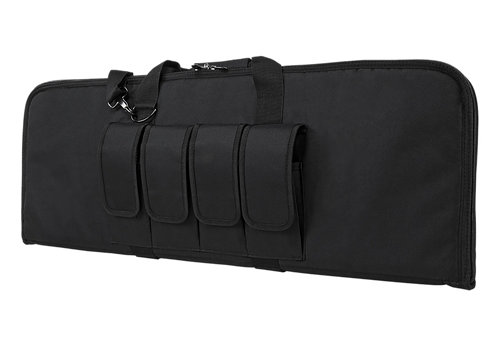 NCSTAR / VISM NcStar CVCP2960B36 VISM Carbine Case Black PVC Nylon w/ Lockable Zippers Pockets & Padded Carry Handle