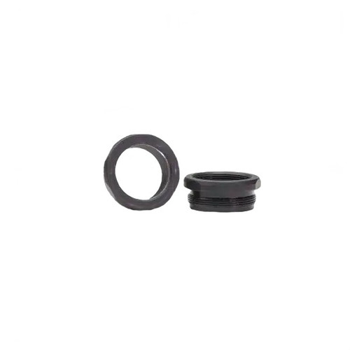 Jk Armament JK155LTA203 Booster/3 Lug Adapter 1.203x28 TPI Threads Black Aluminum 1.55" Diameter