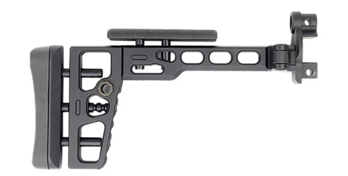 SAMSON MANUFACTURING Samson 040616601 S.A.S Folding Stock w/ MP5K End Cap Black Aluminum