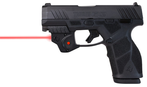 VIRIDIAN GREEN LASERS Viridian 9120100  E-Series Fits Taurus GX2 Red Laser Black Polymer Trigger Guard Mount