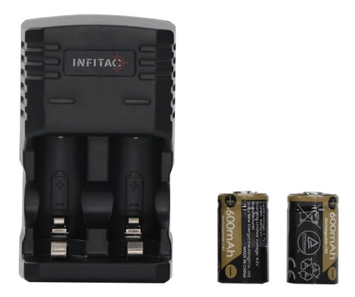 INFITAC BC01         CHARGER AND BATTERIES