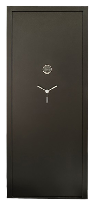 HORNADY MFG CO SnapSafe 75415 Vault Door  In-Swing Black 12 Gauge Steel 36.8" W x 81"H Access Code/Key Entry