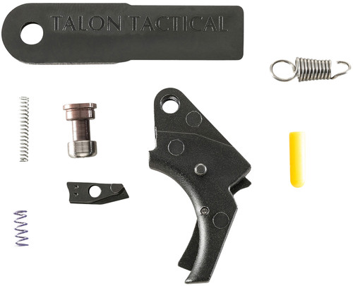 APEX TACTICAL SPECIALTIES Apex Tactical 100026 Action Enhancement  Black Curved Trigger Drop-In Fits S&W M&P