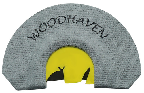 WOODHAVEN CUSTOM CALLS Woodhaven WH342 The Equalizer  Attracts Turkey Species Gray/Yellow