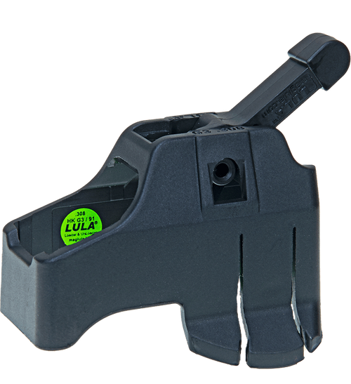 MAGLULA LTD Maglula LU25B LULA Loader & Unloader Made of Polymer with Black Finish for 308 Win, 7.62x51mm NATO HK 91, G3