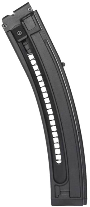 GLOBAL ORDNANCE LLC Grand Power 8588005940207 Stribog  25rd Curved 22 LR Black Polymer