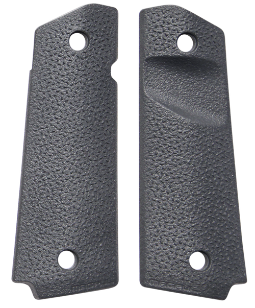MAGPUL INDUSTRIES CORP Magpul MAG544-GRY MOE Grip Panels Aggressive TSP Texture Gray Polymer for 1911 (Full Size)