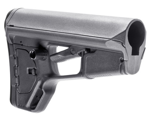 MAGPUL INDUSTRIES CORP Magpul MAG378-GRY ACS-L Carbine Stock Stealth Gray Synthetic for AR-15, M16, M4 with Mil-Spec Tube (Tube Not Included)