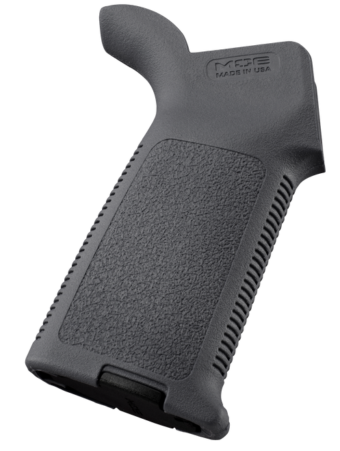 MAGPUL INDUSTRIES CORP Magpul MAG415-GRY MOE Grip Aggressive Textured Gray Polymer for AR-15, AR-10, M4, M16, M110, SR25
