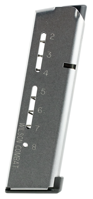 Wilson Combat 500C ETM  8rd Detachable w/ Lo-Profile Steel Floor Plate 45 ACP Fits Wilson Combat 1911 Elite Tactical Stainless Steel