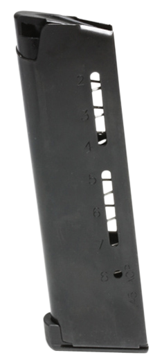 Wilson Combat 500BC ETM  8rd Detachable w/ Lo-Profile Steel Floor Plate 45 ACP Fits Wilson Combat 1911 Elite Tactical Blued Stainless Steel