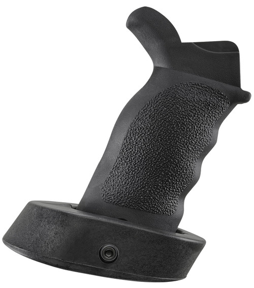 ERGO/FALCON INDUS INC Ergo 4055BK Tactical Deluxe  with Palm Shelf, Black Suregrip Rubber for AR-15 Type